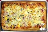 pizza portugueza a moda da casa